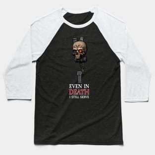 Servo Skull Baseball T-Shirt